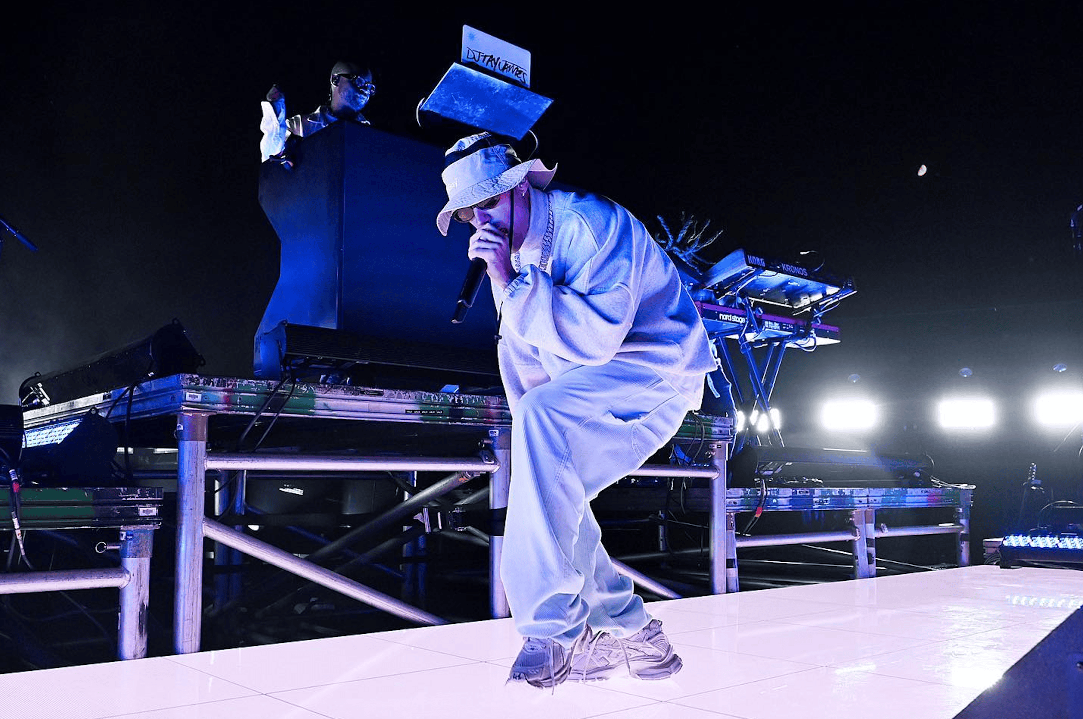 man performing at Marquee Skydeck